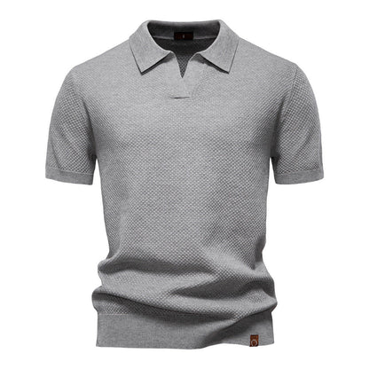 Holger – Teksturowana koszulka polo 9