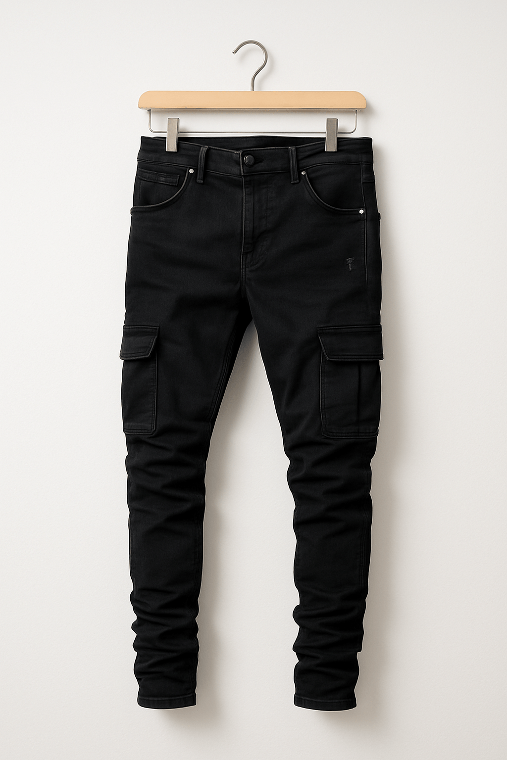 Jeansy męskie ze stretchem | Spodnie cargo męskie 5