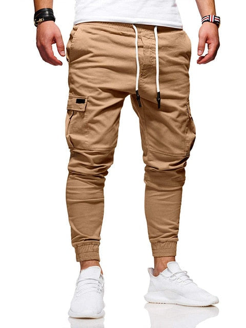 Męskie Spodnie Jogger Cargo - Komfort i Styl 1