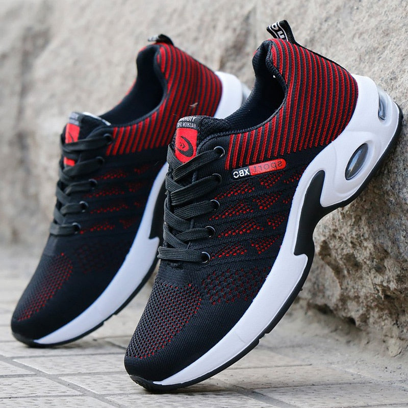 Męskie sportowe buty adidasy z dynamicznym designem i oddychającą siateczką 0