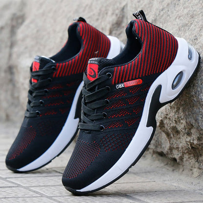 Męskie sportowe buty adidasy z dynamicznym designem i oddychającą siateczką 0