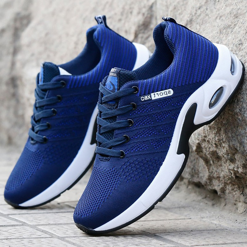 Męskie sportowe buty adidasy z dynamicznym designem i oddychającą siateczką 1