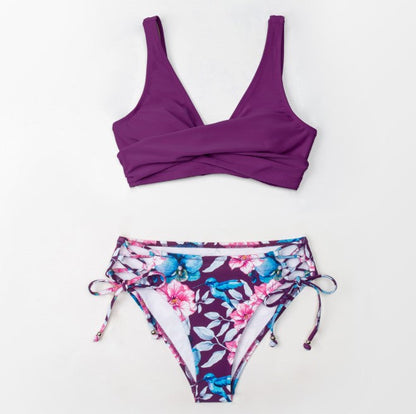 Silvia® | Strój kąpielowy z nadrukiem Bikini Strój kąpielowy damski 7