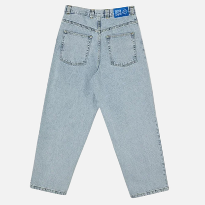 Spodnie jeansowe męskie Baggy z szerokimi nogawkami – luźne 4