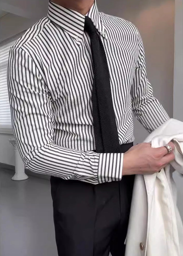 Tom | Stylowa koszula w paski dla mężczyzn 2