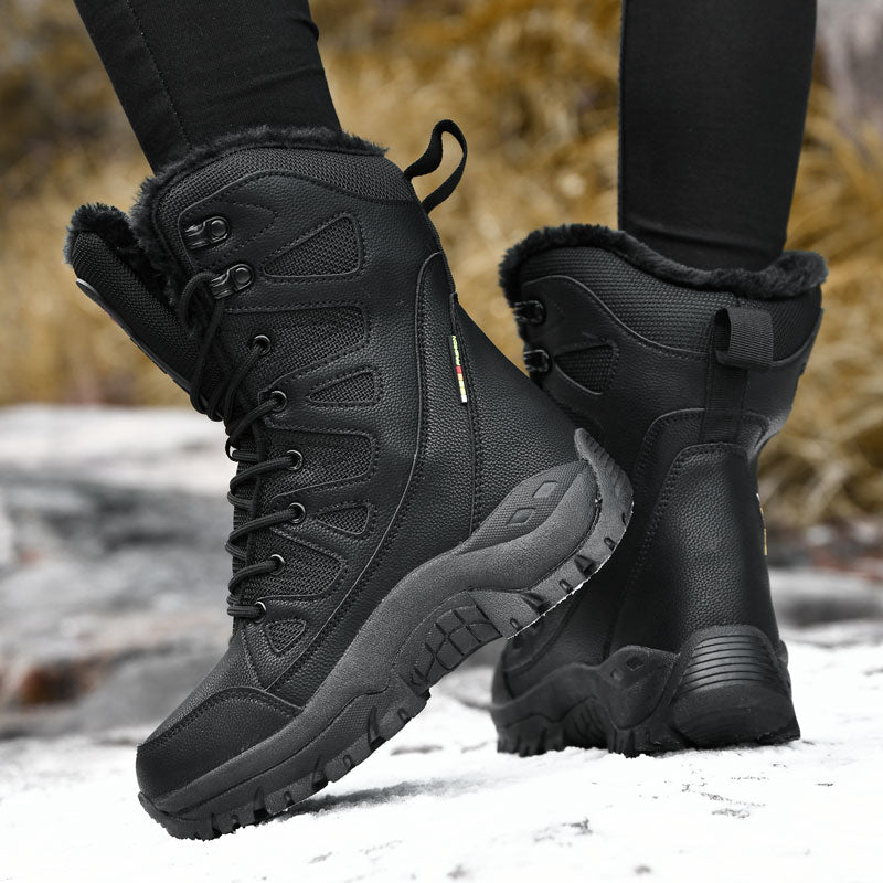 Zimowe buty trekkingowe z ociepleniem i antypoślizgową podeszwą 7